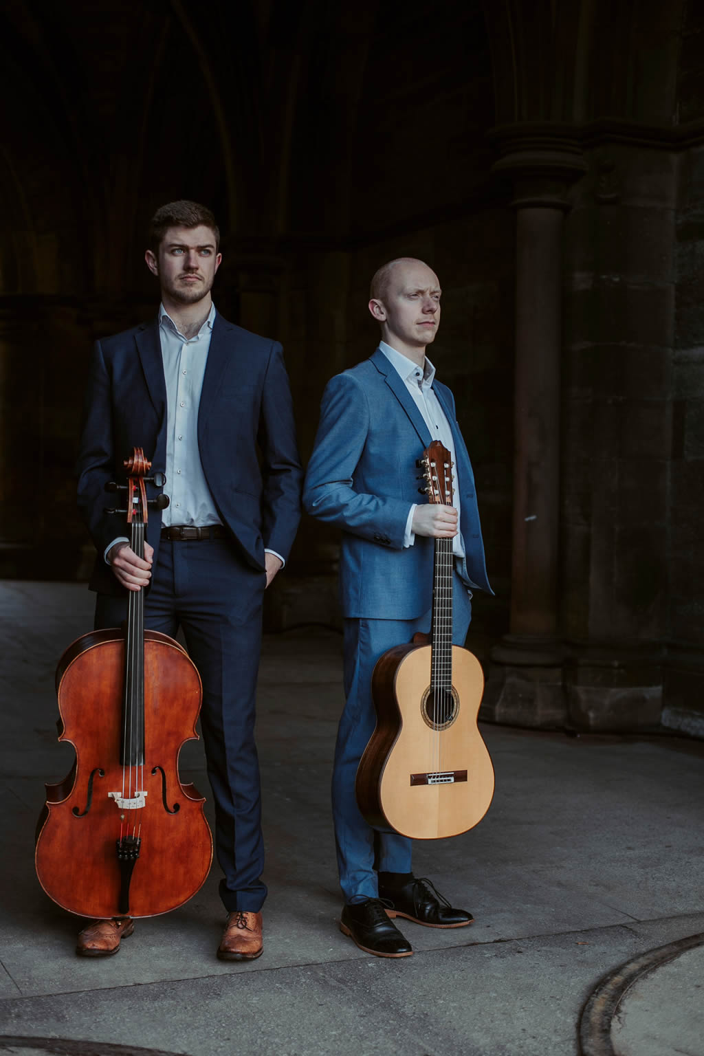 Duo Marier is a guitar and cello duo based in Glasgow